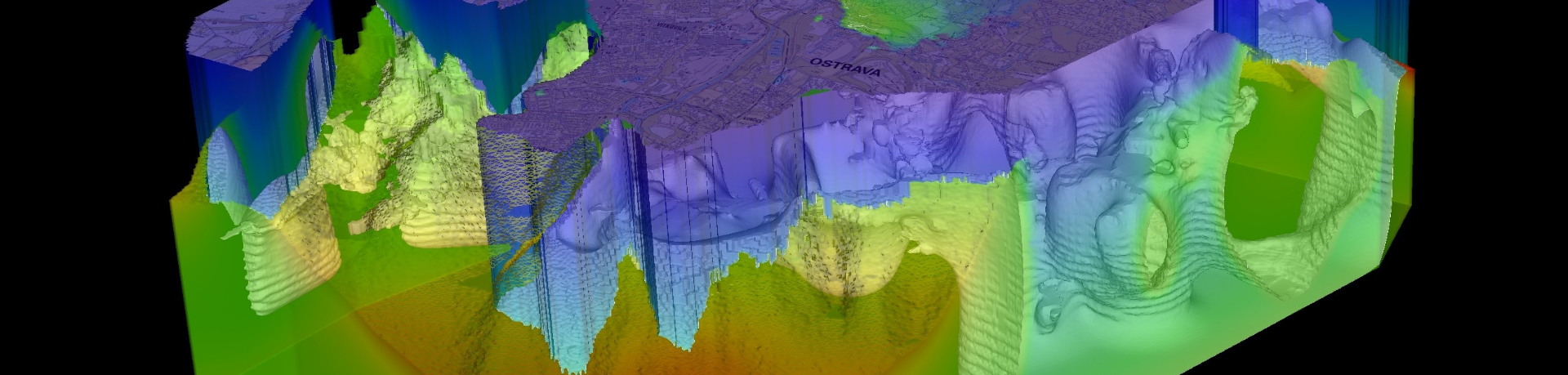 Ground-penetrating radar survey